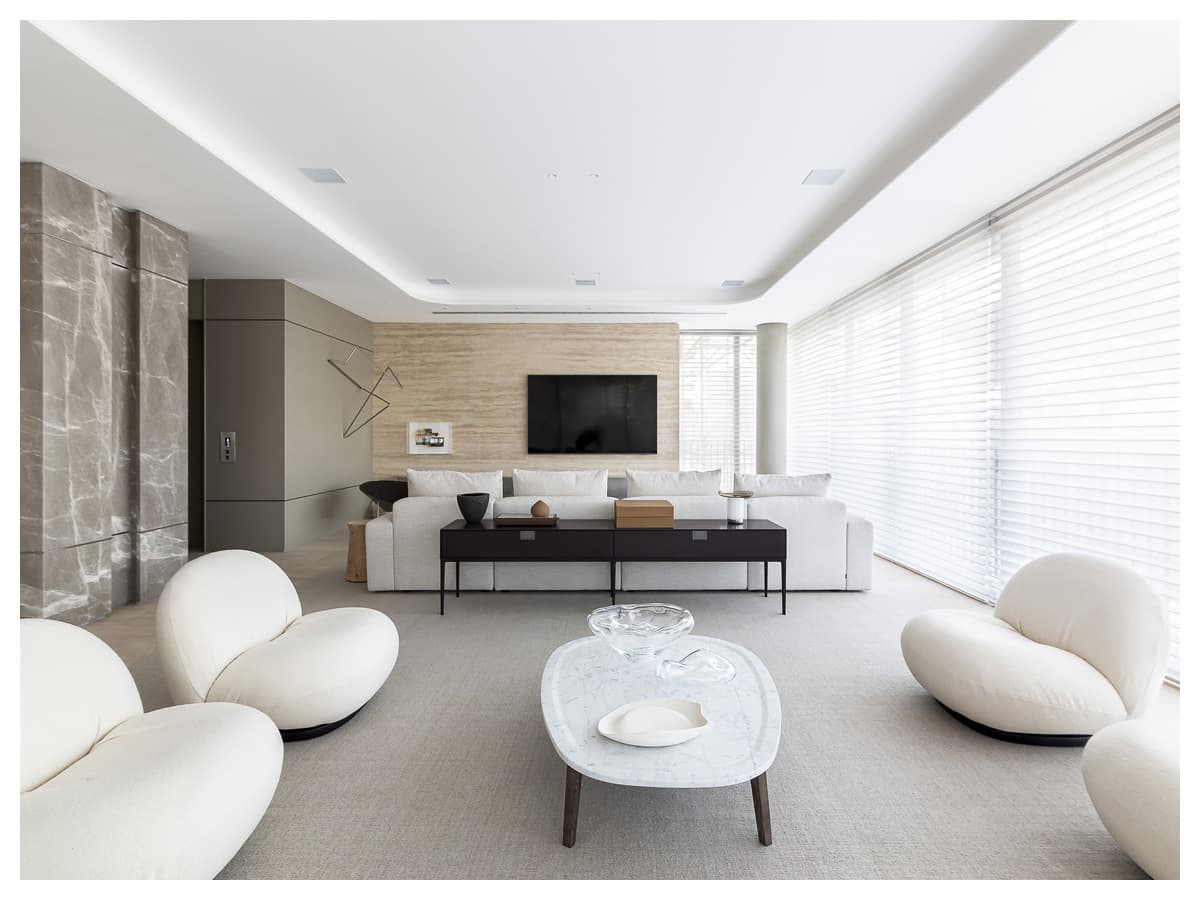 Minimalismo e design no decorado de Priscilla Müller em Curitiba