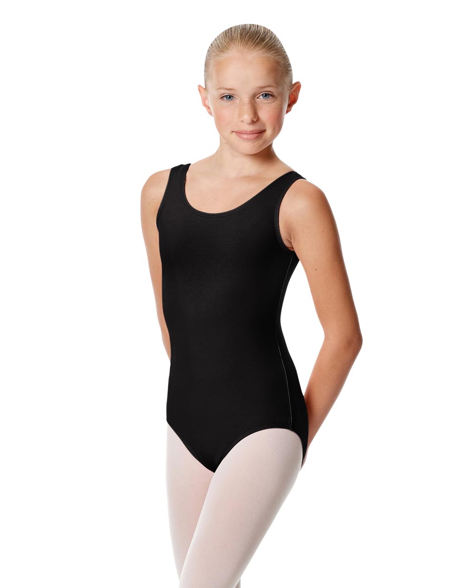 Child Basic Tank Ballet Leotard Adel BLK