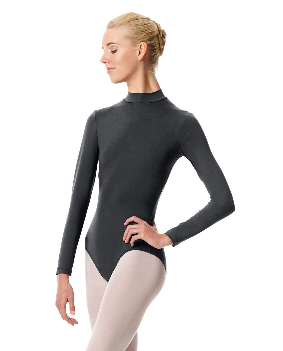 Long Sleeve Mock Neck Dance Leotard Liana DGRE