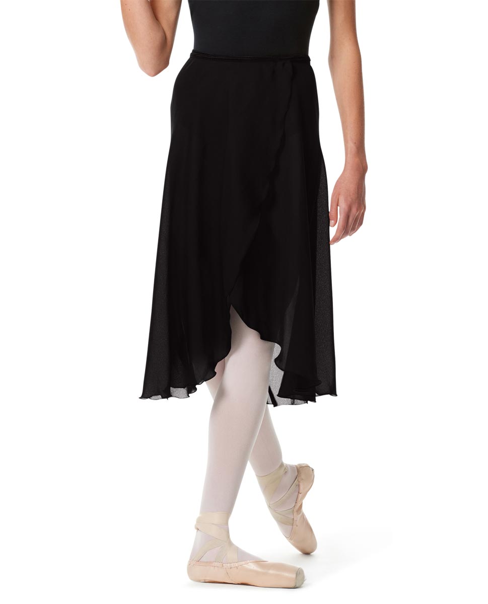 Womens Long Ballet Skirt Renee BLK