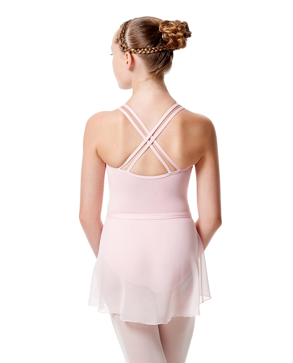 Girls Wrap Over Ballet Skirt Sasha back