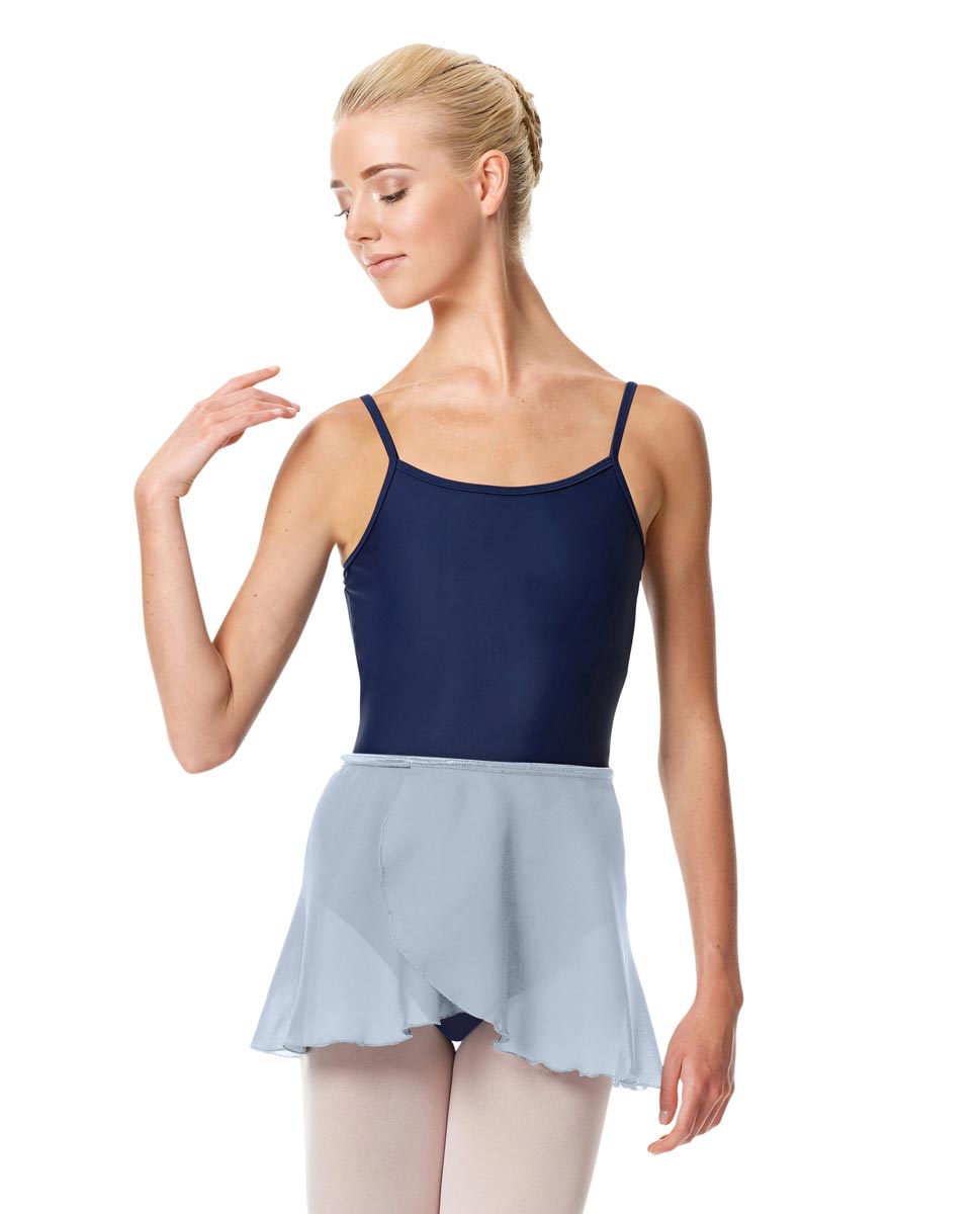 Womens Short Wrap Ballet Skirt Viola SKY