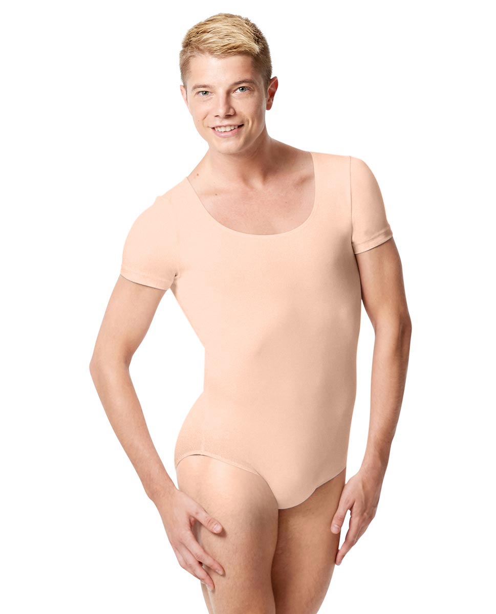 Mens Short Sleeve Ballet Leotard Ron LNUD