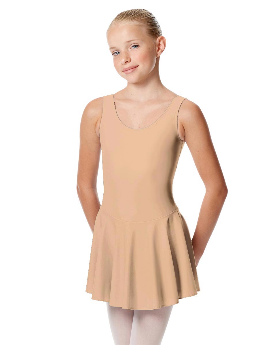 Child Skirted Ballet Tank Leotard Yasmin NUD