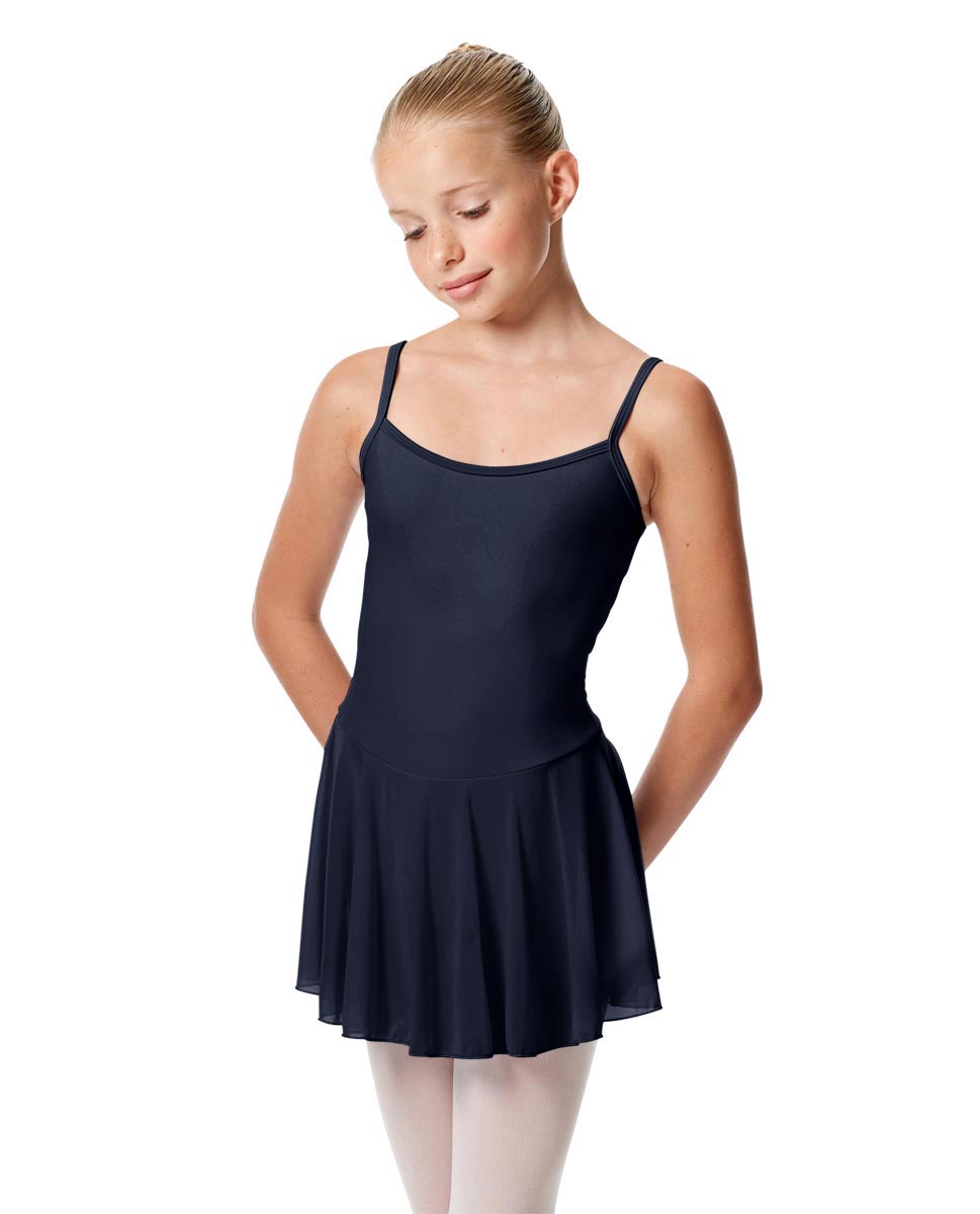 Girls Camisole Mesh Skirted Ballet Leotard Bianca NAY