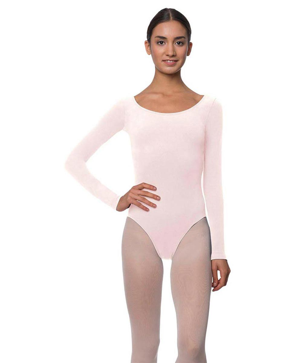 Adults Long Sleeved Velvety Ballet Leotard Liv LPNK