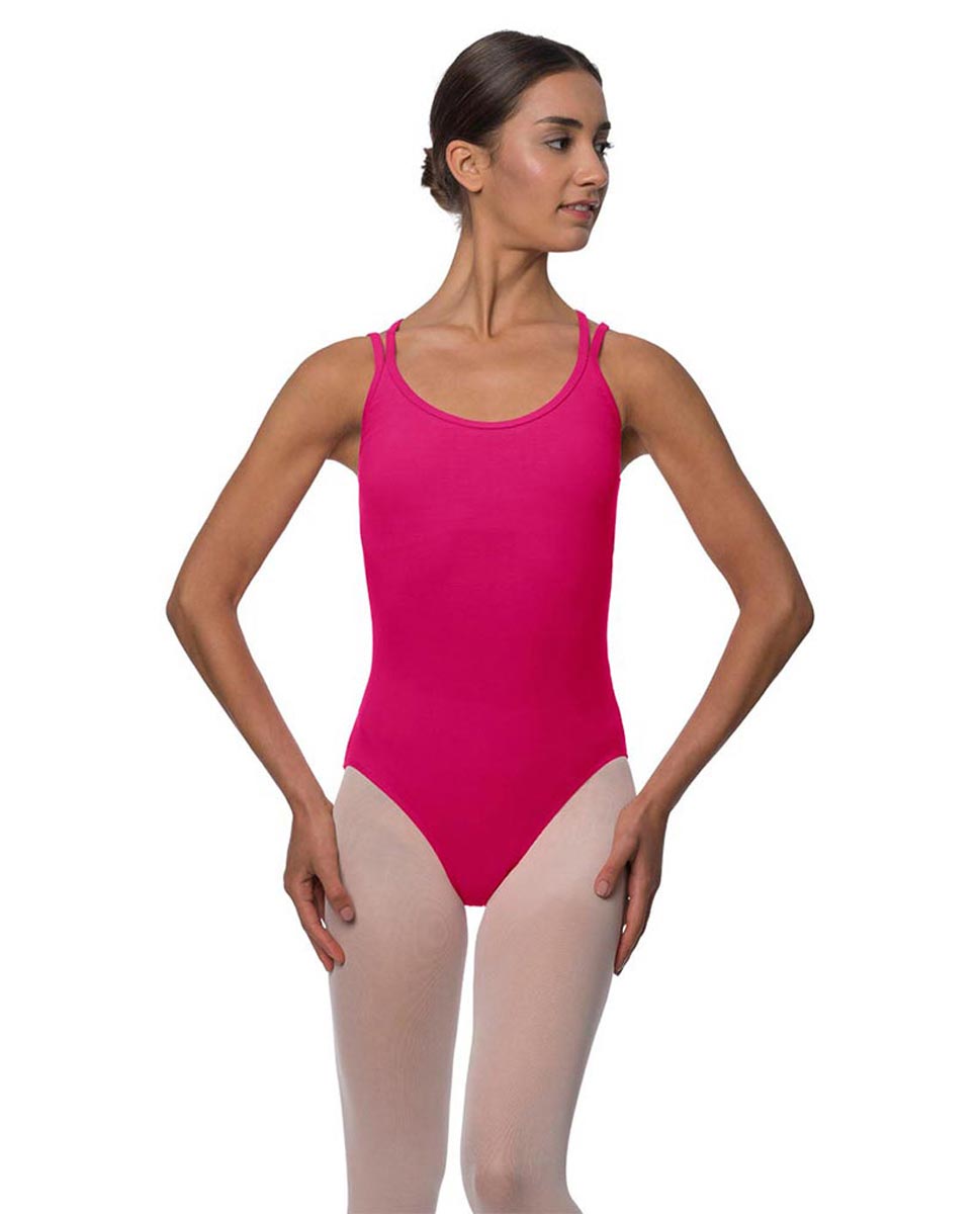Adults Camisole Crossed Strappy Back Dance Leotard Yvette FUC