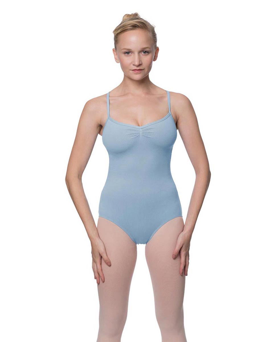 Adults X-Back Camisole Dance Leotard Nell SKY