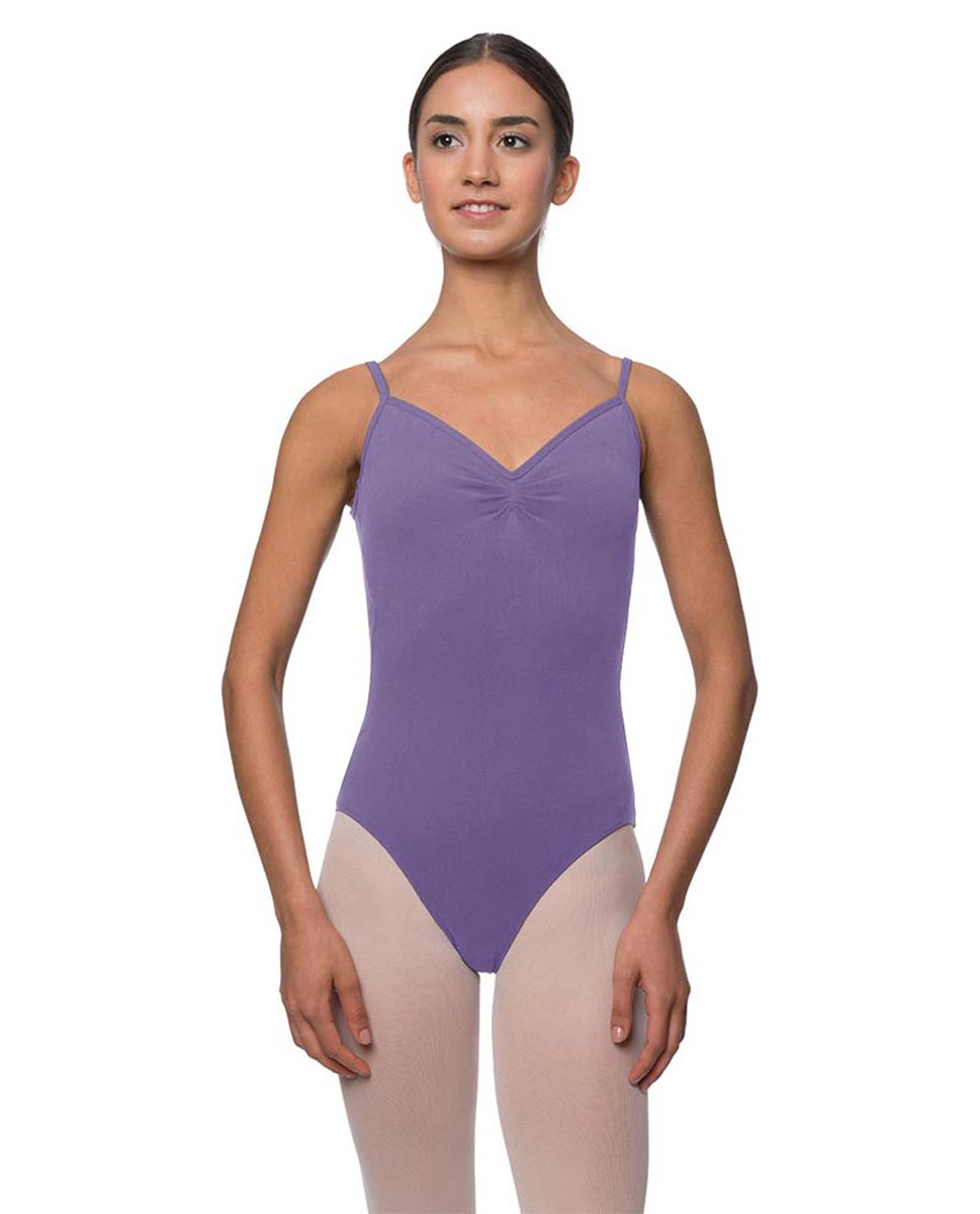 Womens Gathered Camisole Ballet Leotard Lourdes LAV