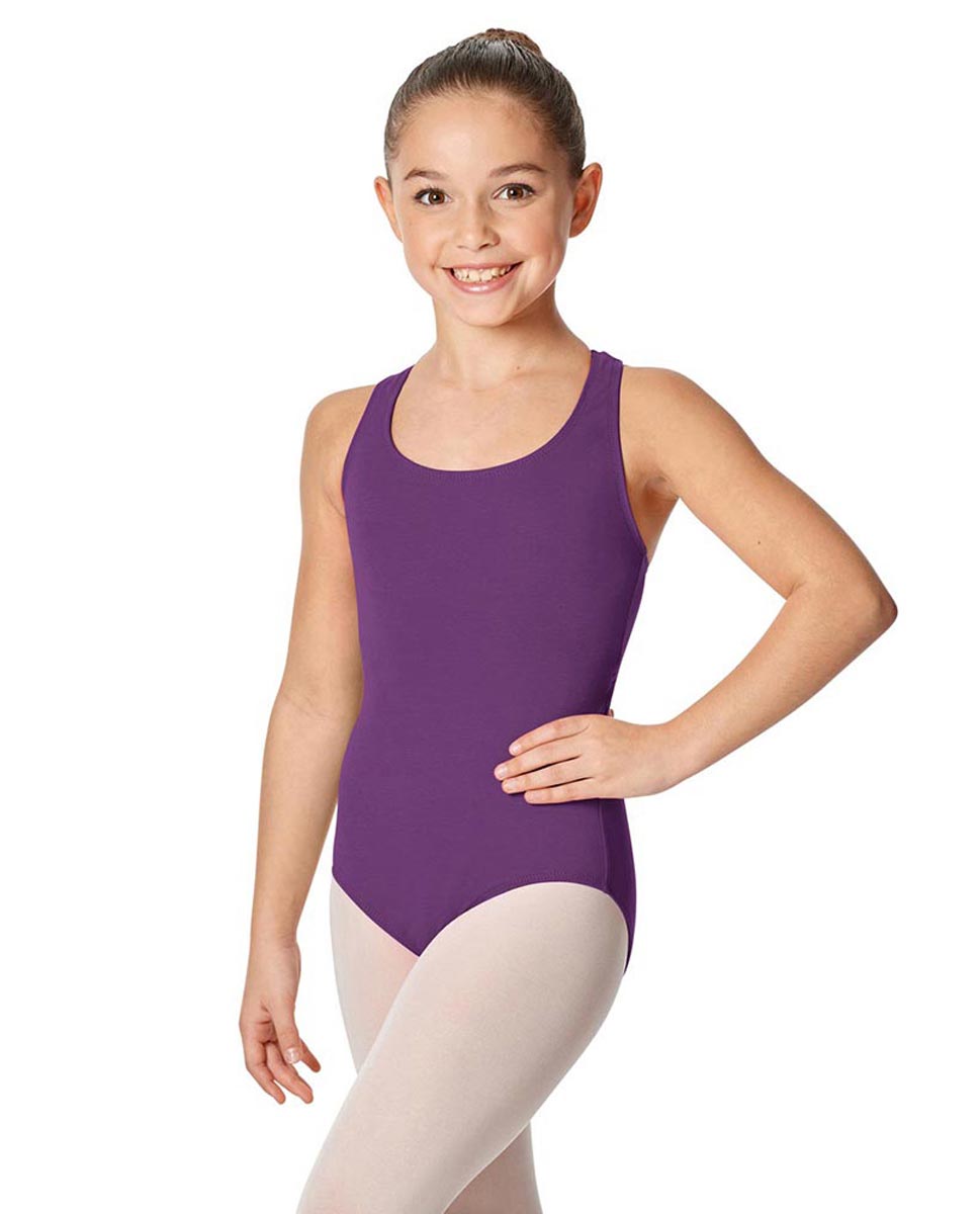 Child Racerback Tank Dance Leotard Ember GRAP