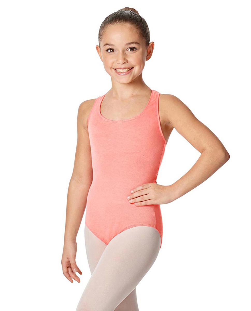 Child Racerback Tank Dance Leotard Ember PEAC