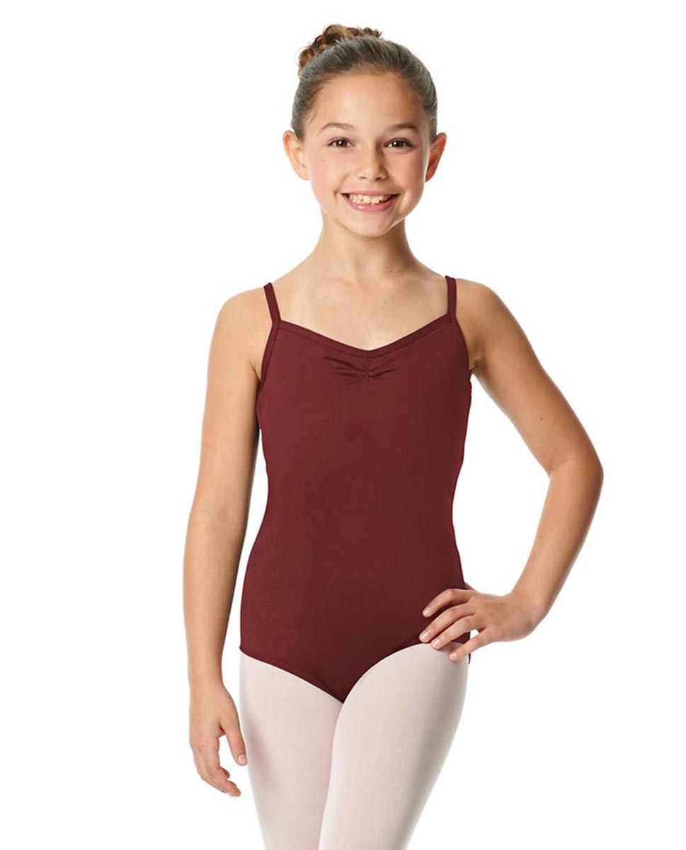 Child V-Back Camisole Dance Leotard Malinda BUR