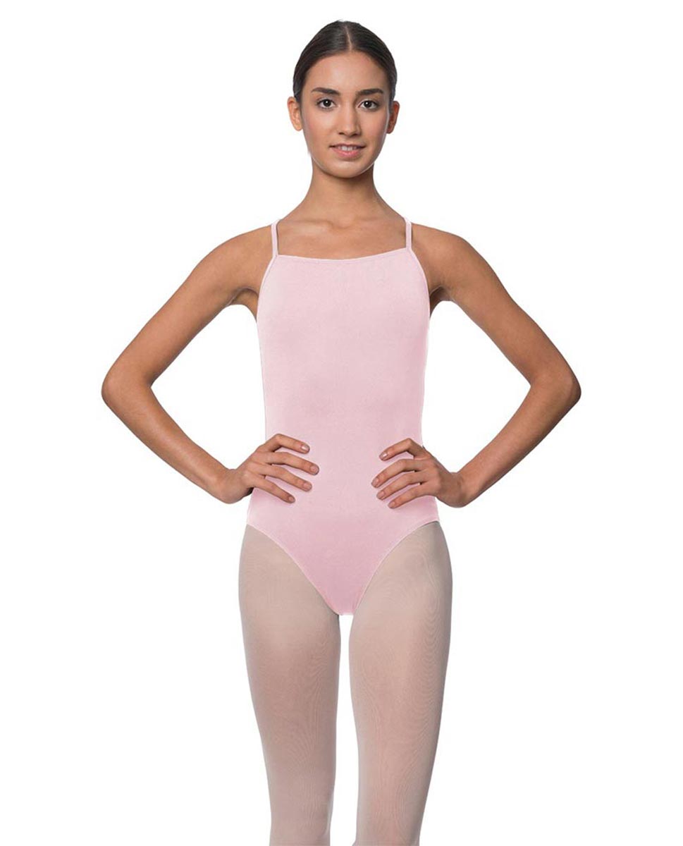 Adults Camisole Deep X-Back Ballet Leotard Raine PNK