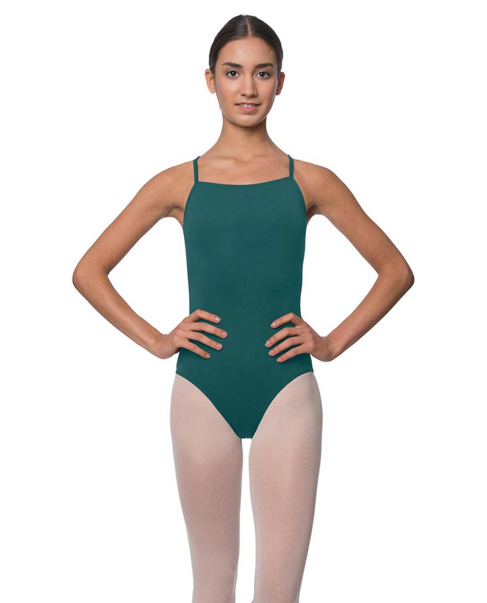 Adults Camisole Deep X-Back Ballet Leotard Raine TEA