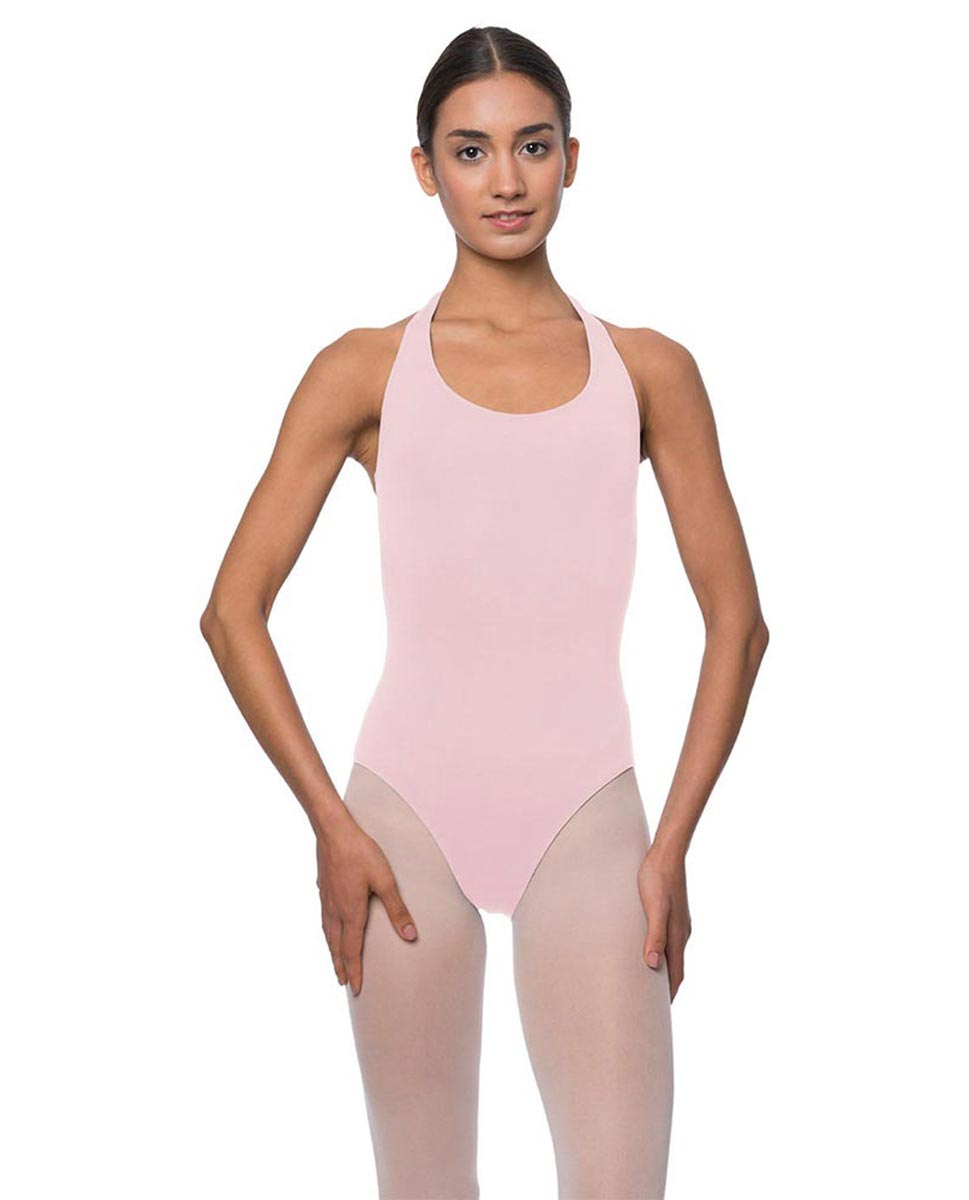 Adults Halterneck Dance Leotard Mallory PNK