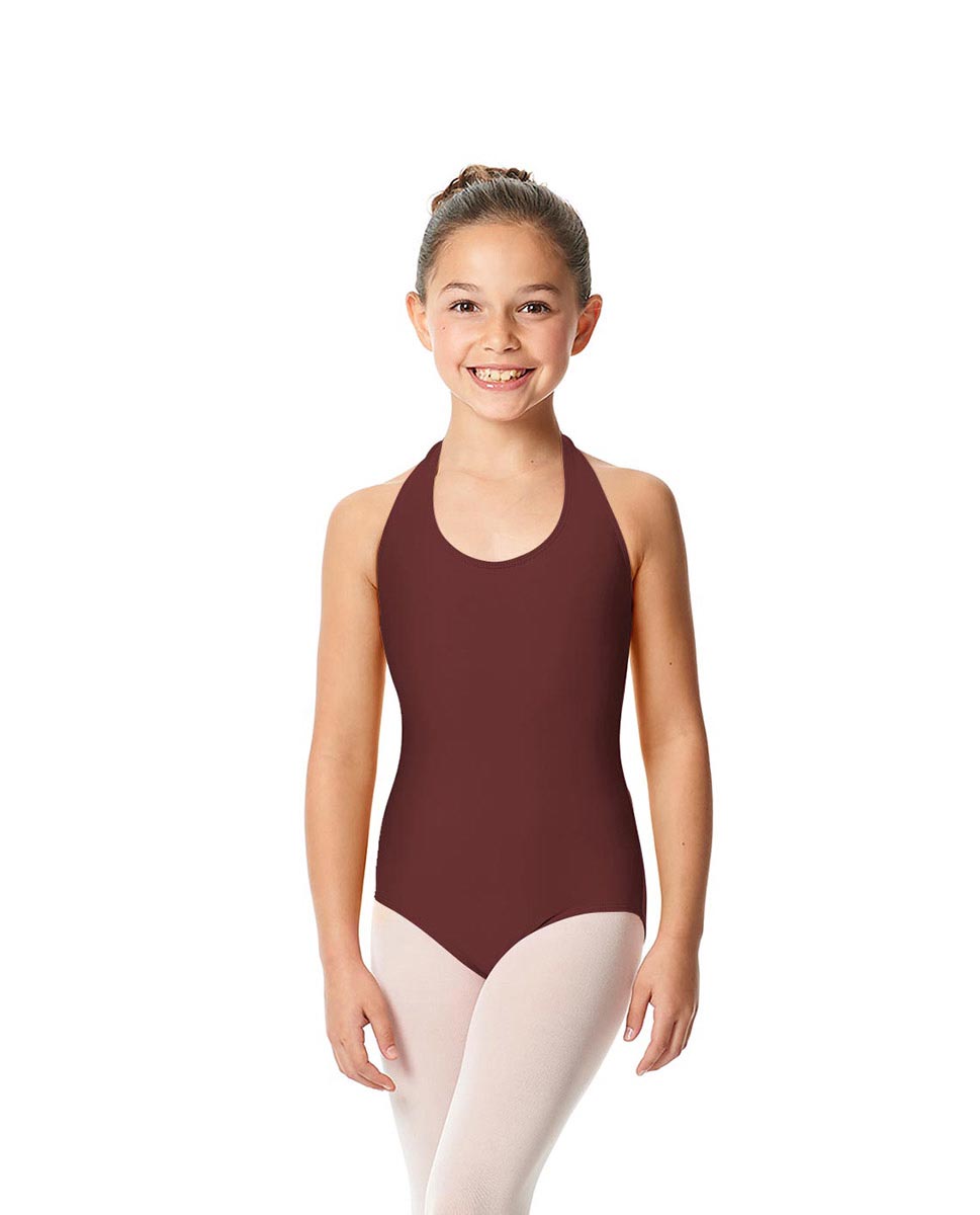 Child Halterneck Dance Leotard Mallory BUR