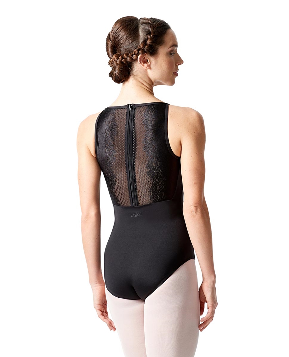 Womens Zip Back Lace Dance Leotard Sonia back-womens-zip-back-lace-dance-leotard-sonia