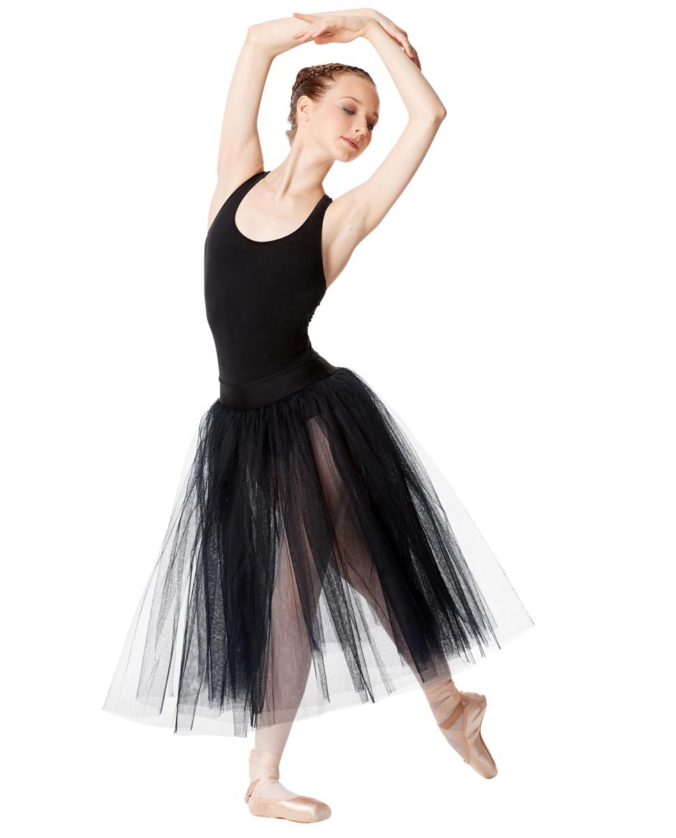 Lulli Adult 3 Layers Tulle Romantic Ballet Skirt Aerin