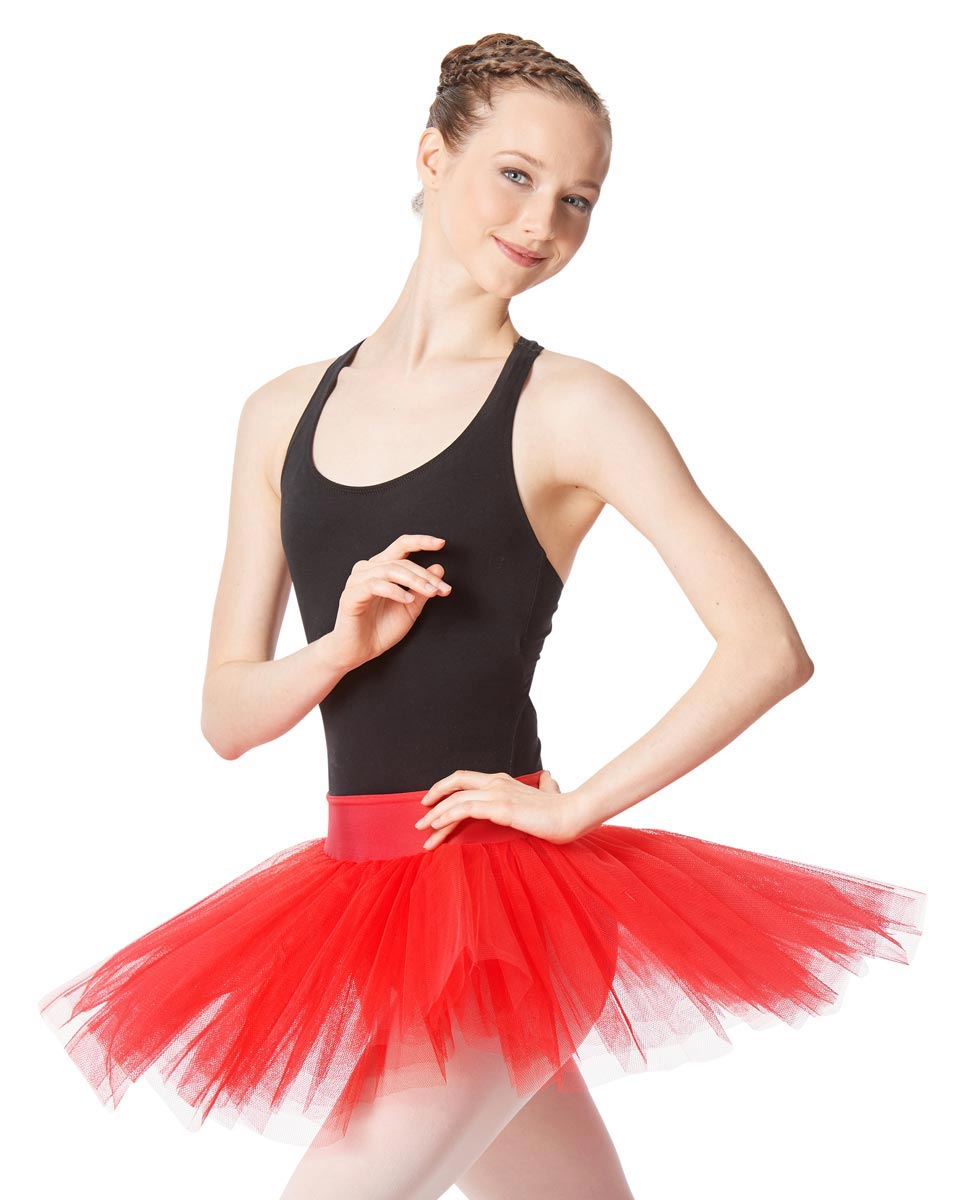 Lulli Adult 4 Layers Tulle Ballet Tutu Skirt Lordyn