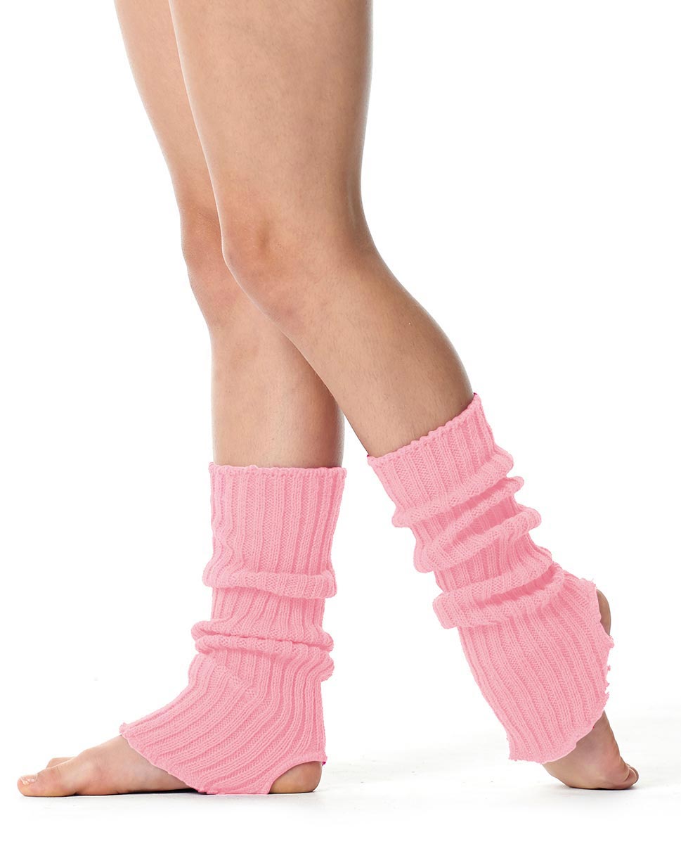 Adult Stirrup Leg Warmers 40 cm PNK