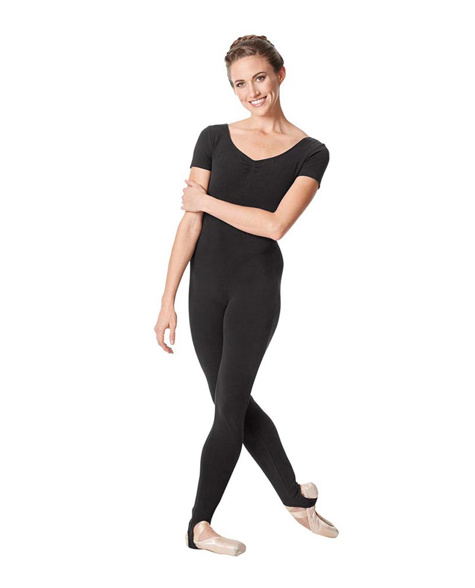 Short Sleeve Ankle Length Dance Unitard Sophie DGRE