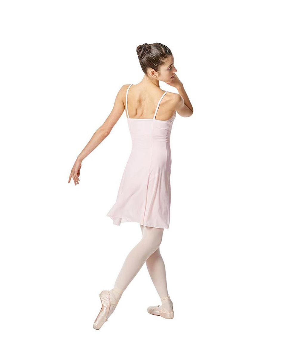 Womens Camisole Mesh Ballet Dress Leotard Natalie PNK