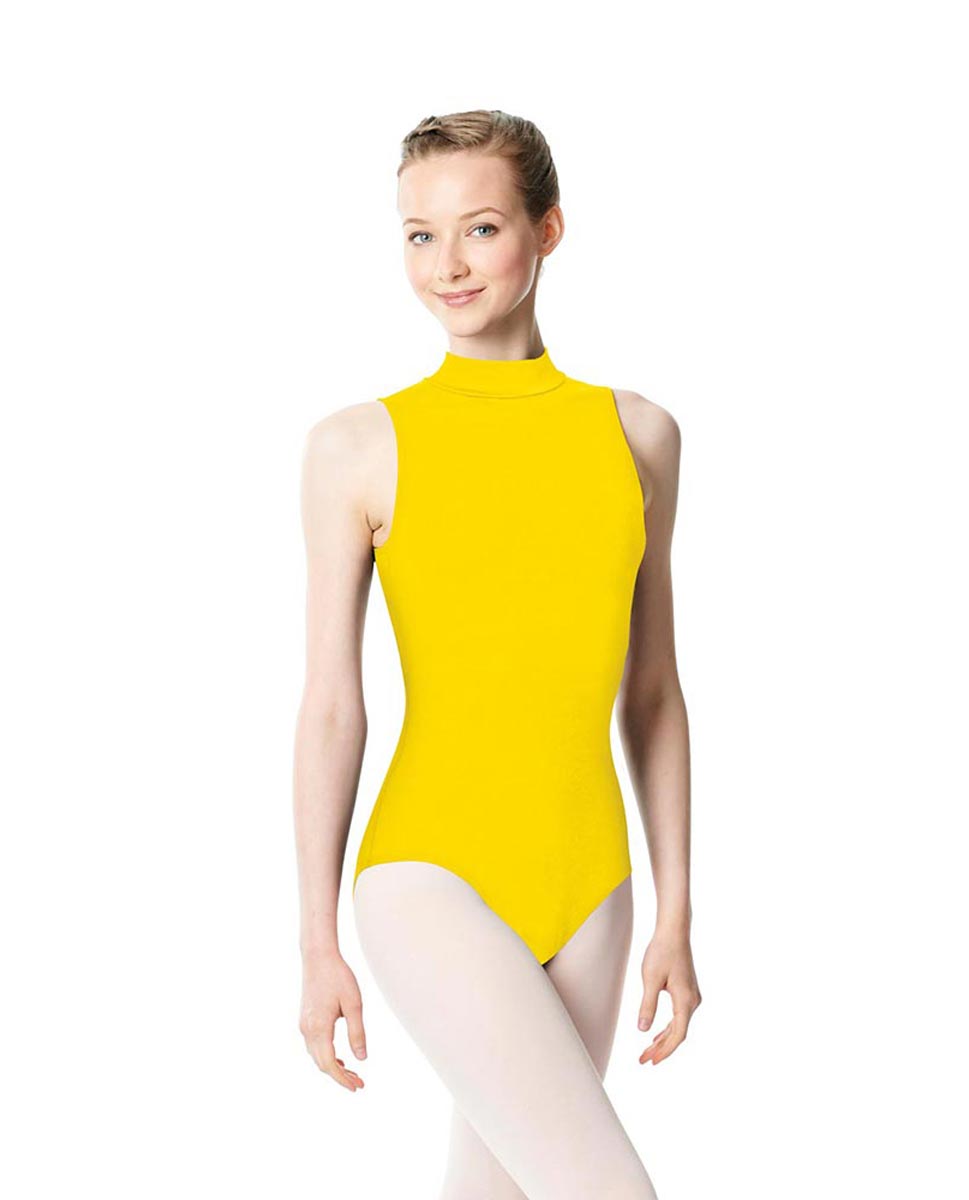 High Neck Dance Leotard Anna YEL