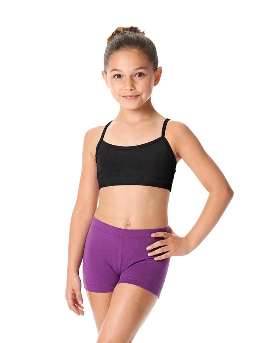 Child Camisole X-Back Dance Bra Top Evelin BLK