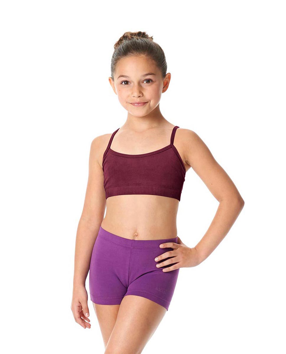 Child Camisole X-Back Dance Bra Top Evelin BUR