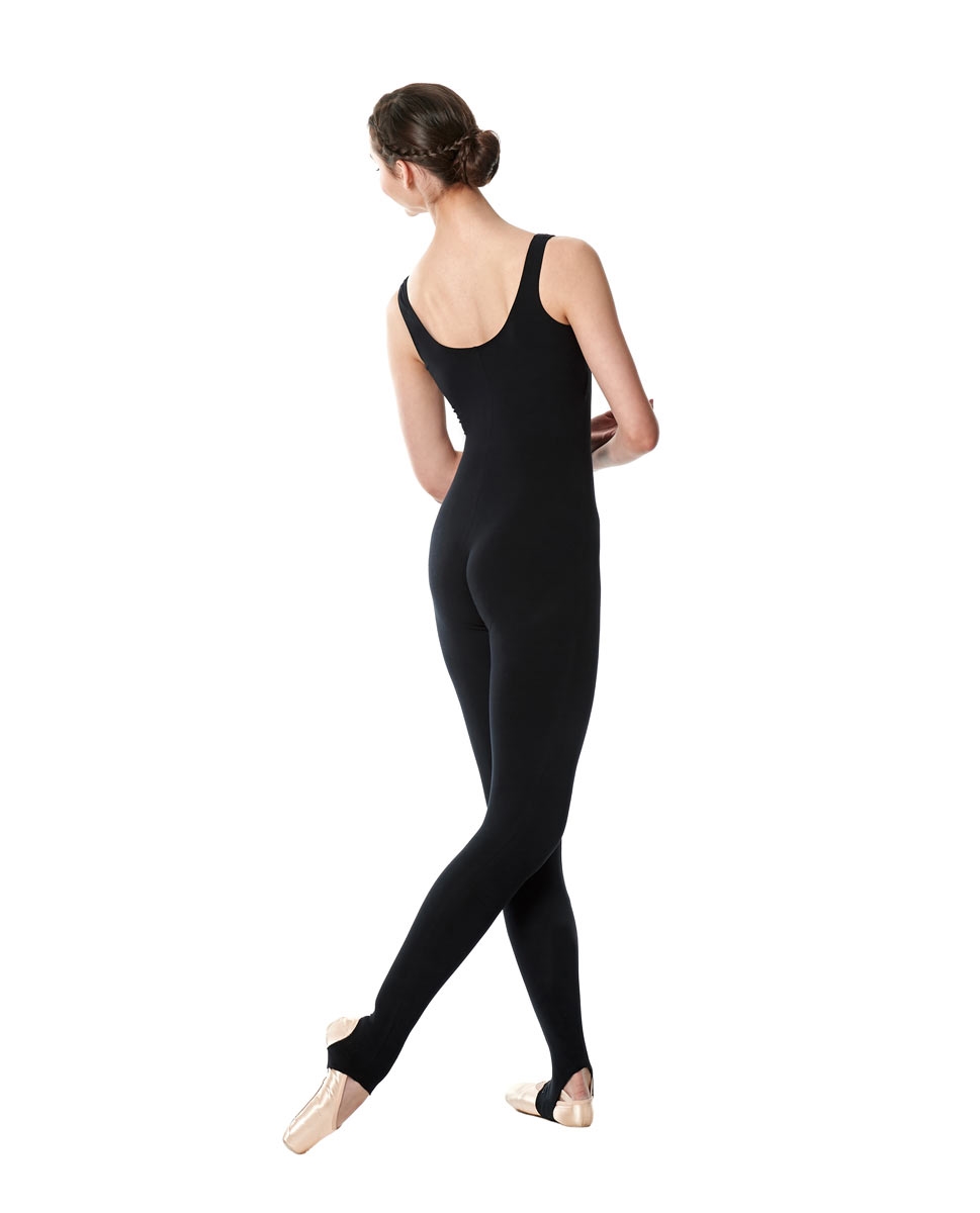 Pinch Front Full Body Dance Unitard Zoe back