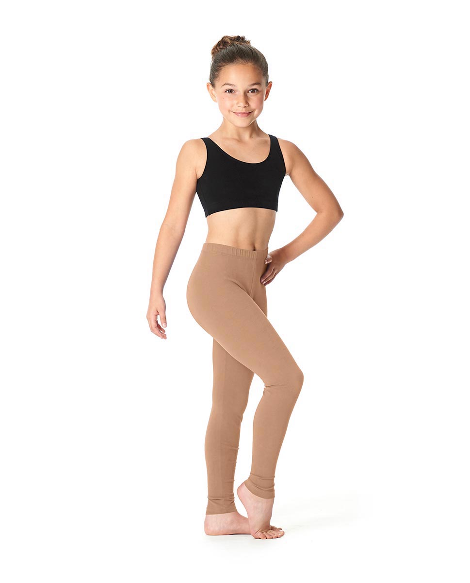 Child  Ankle Length Dance Leggings Layla DNUD