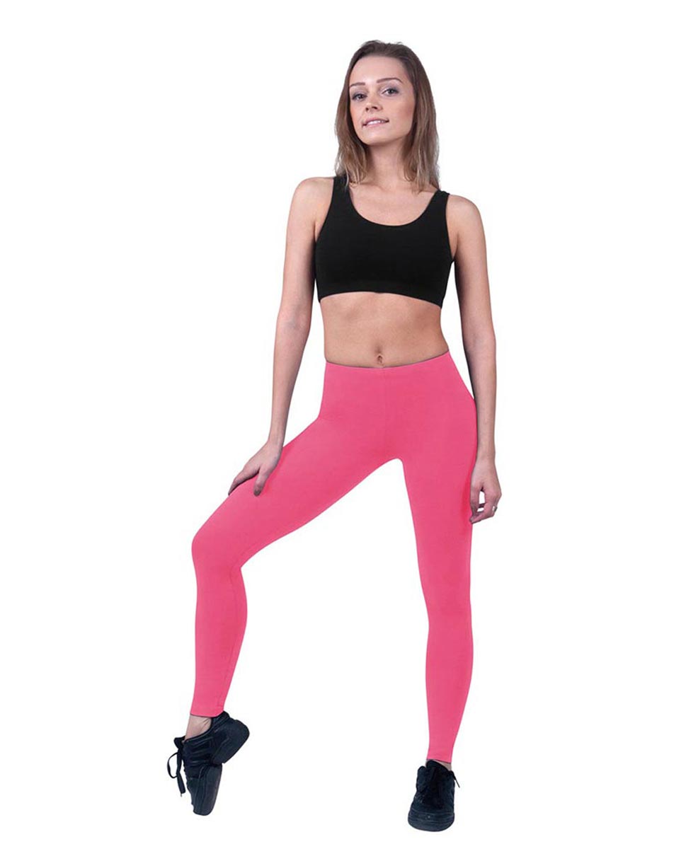 Brushed Cotton Ankle Dance Leggings Layla - LULLI