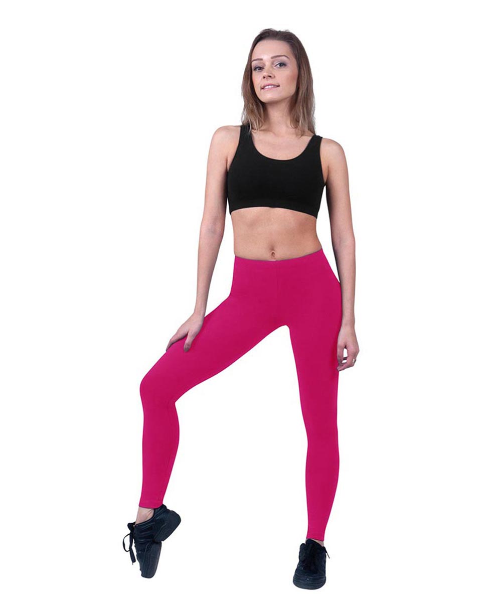 Girls Brushed Cotton Ankle Dance Leggings Layla - LULLI