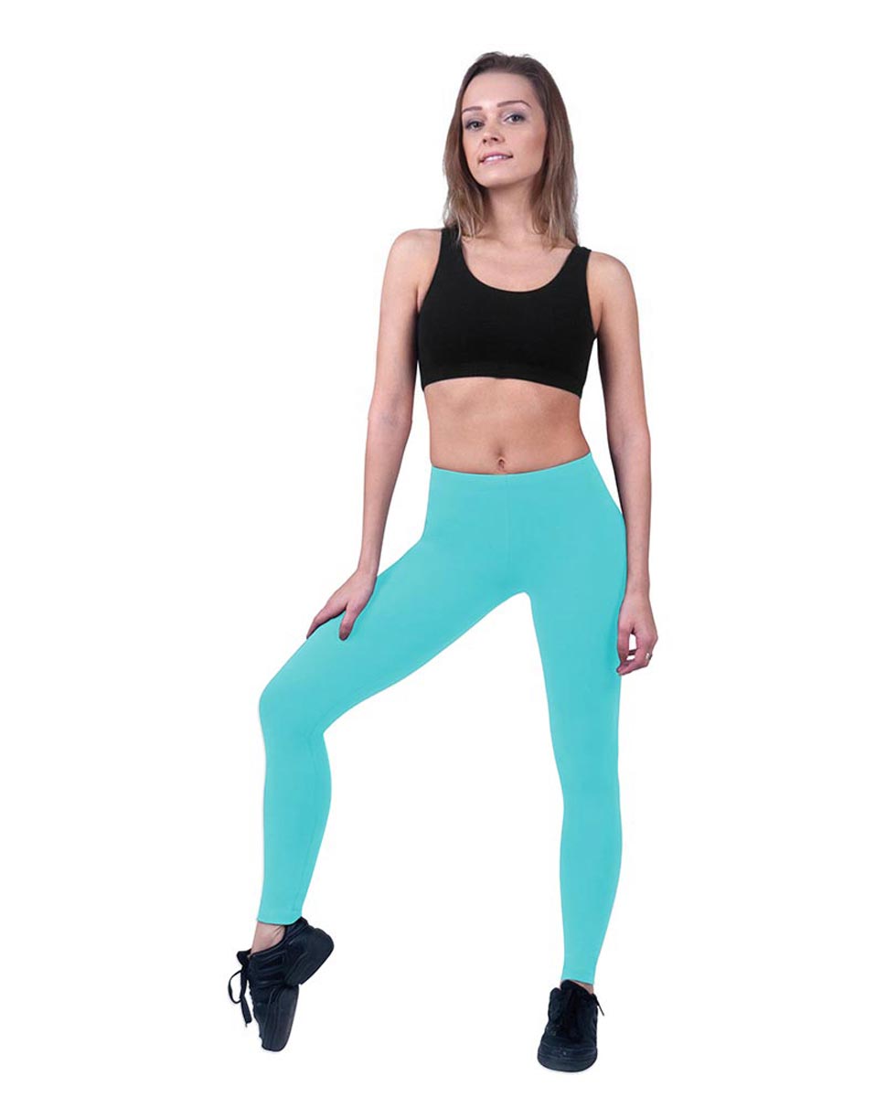 Brushed Cotton Ankle Dance Leggings Layla - LULLI