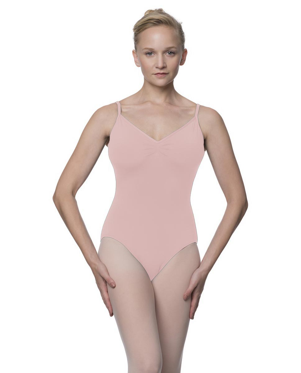 Womens V-Back Camisole Ballet Leotard Malinda LPNK