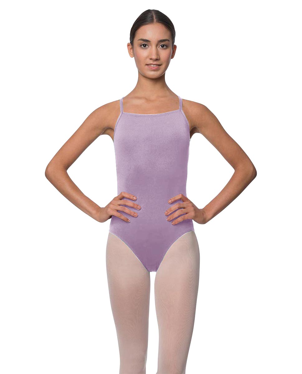 Lulli Women Microfiber Camisole X-Back Ballet Leotard Raine