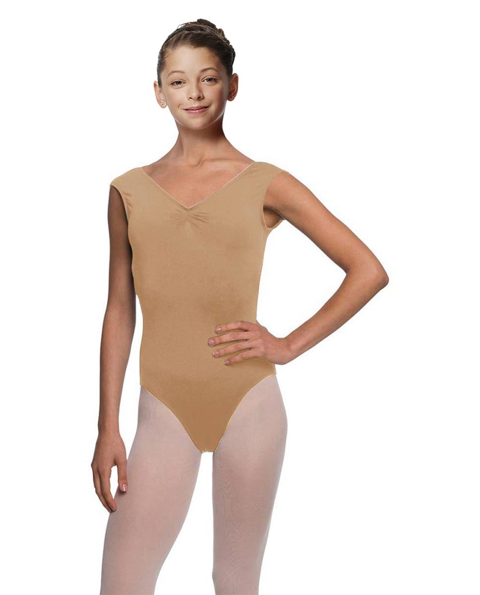 Lulli Dancewear Peyton Microfiber Cap Sleeve Leotard LUB222-A : Dance Max  Dancewear