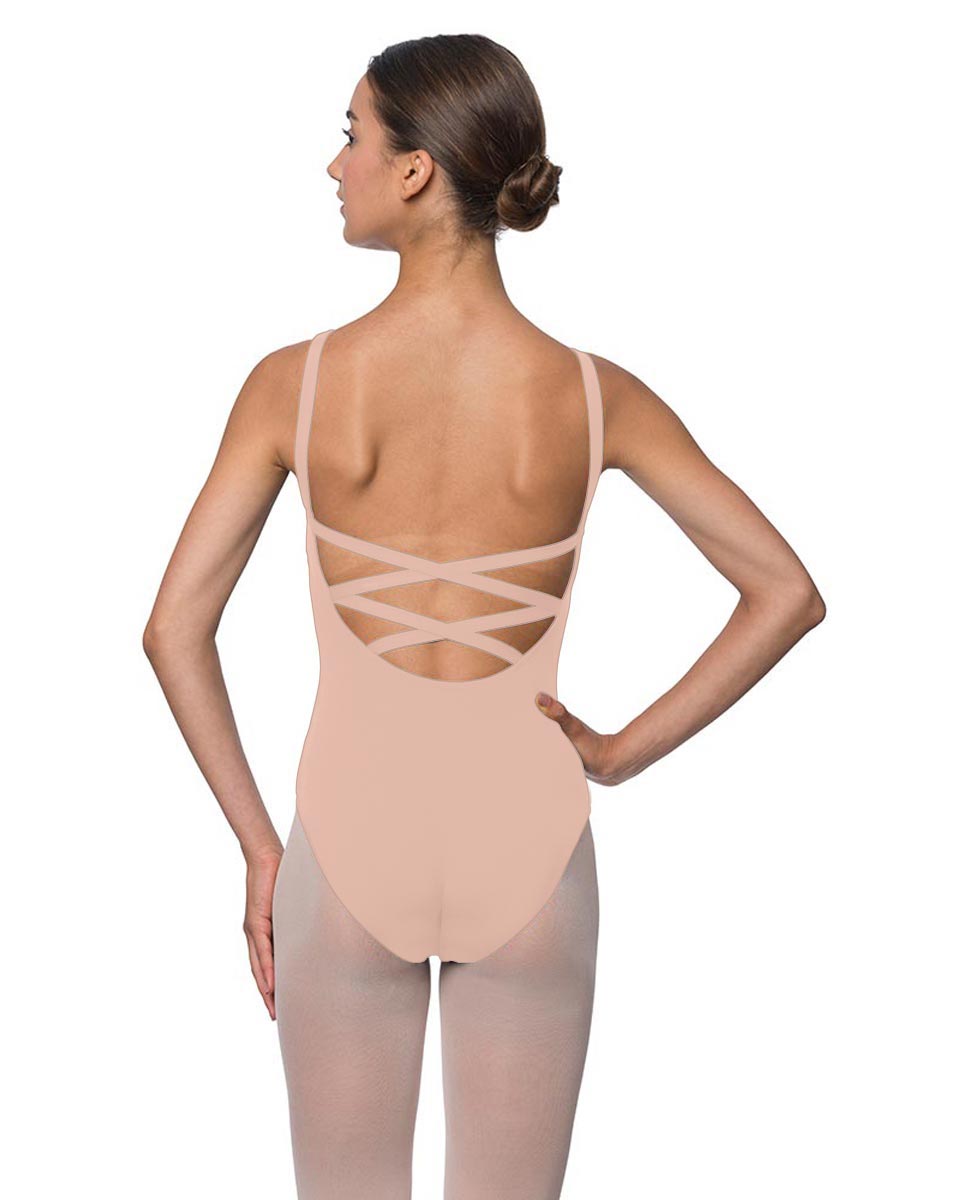 Adults Strappy Back Camisole Dance Leotard Veronica LPNK