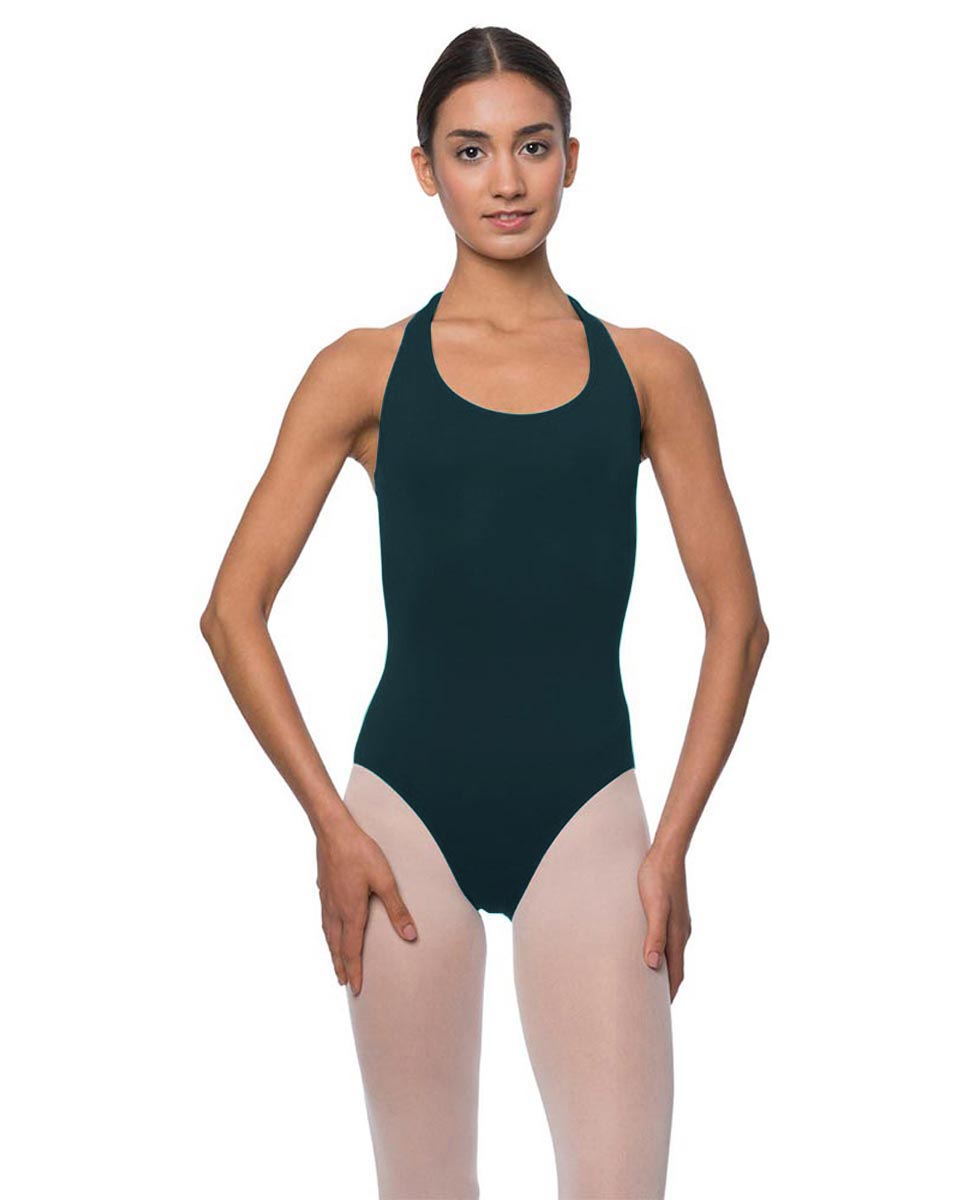 Adults Halterneck Dance Leotard Mallory DTEAL