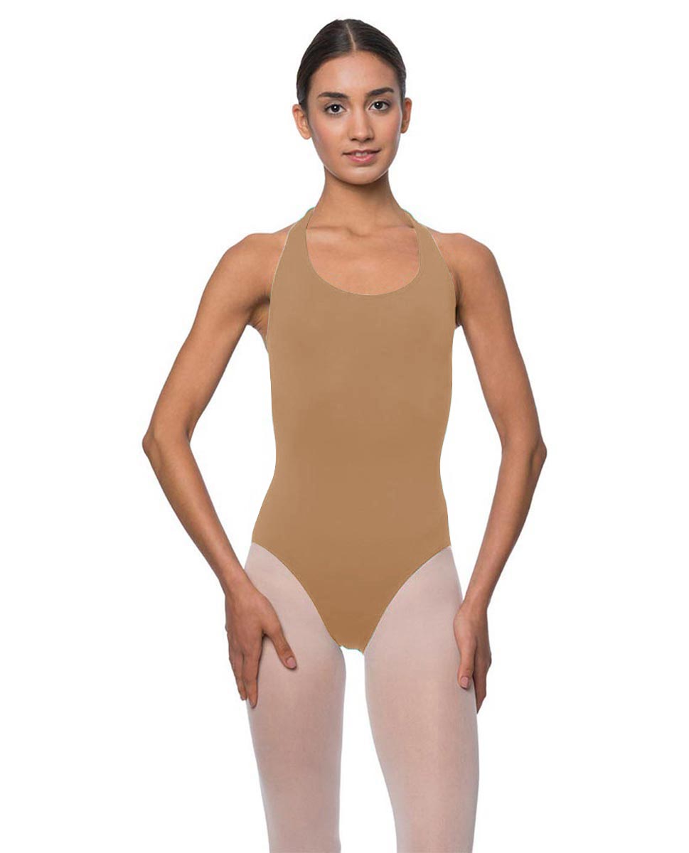 Adults Halterneck Dance Leotard Mallory NUD