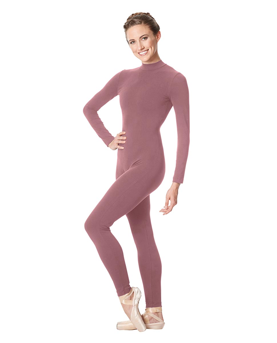 Adult Long Sleeve Mock Neck Dance Unitard Annabelle DROS