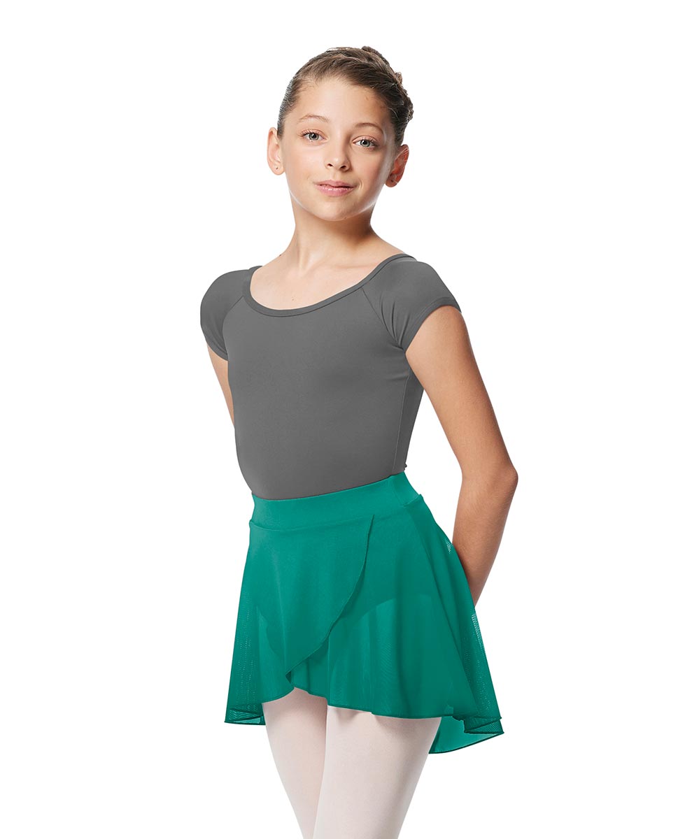 Child Pull on Wrap Dance Skirt Natasha JAD