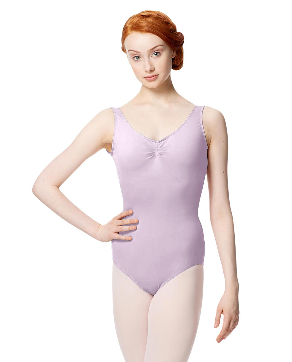 Adult Microfiber Pinched  Tank Leotard Adrien LIL