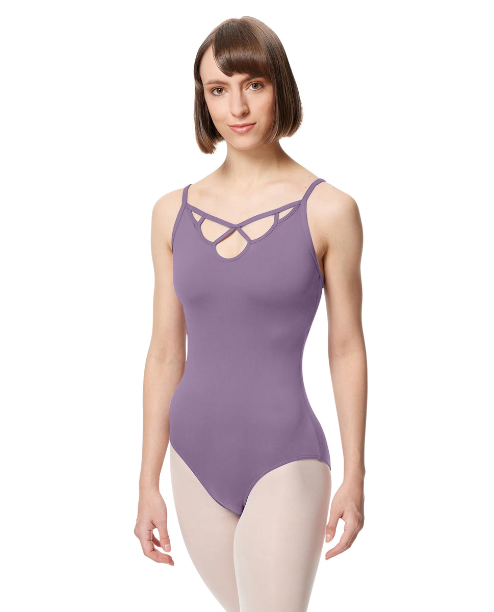 Adult Microfiber Straight Back Camisole Leotard Eleanora LAV