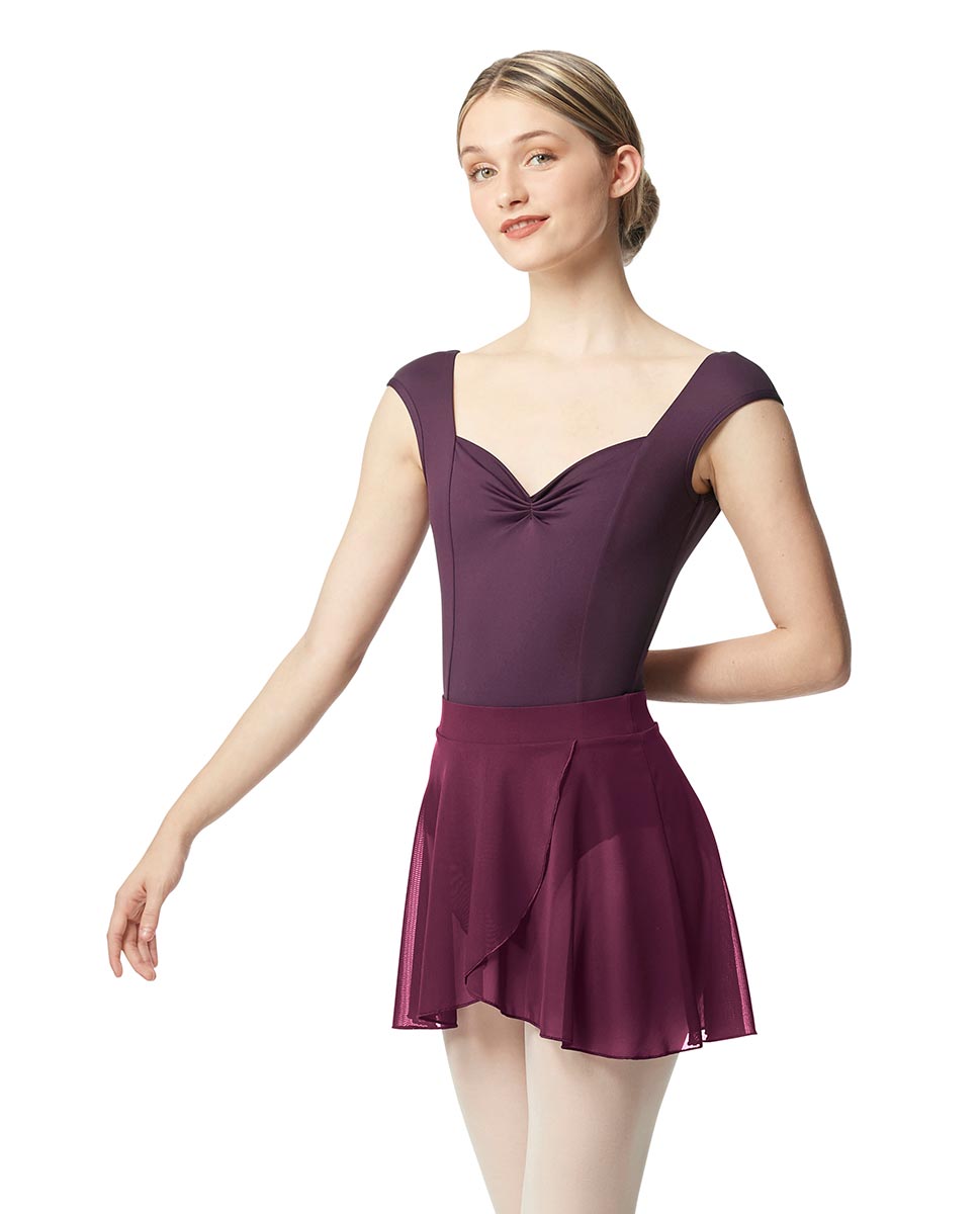 Pull on Dance Skirt Natasha WINE