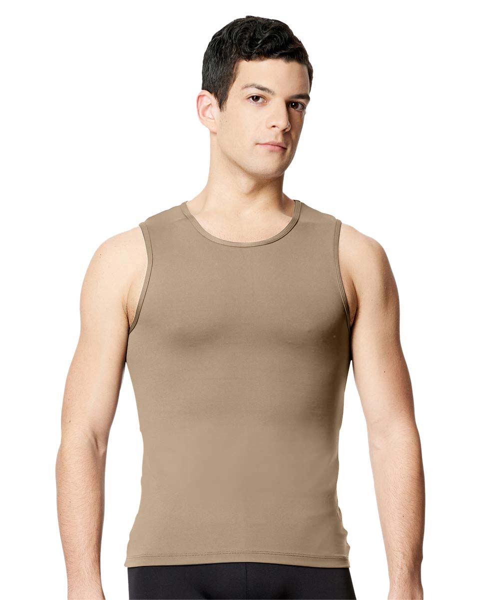 Mens Microfiber Sleeveless Top Leo NUD