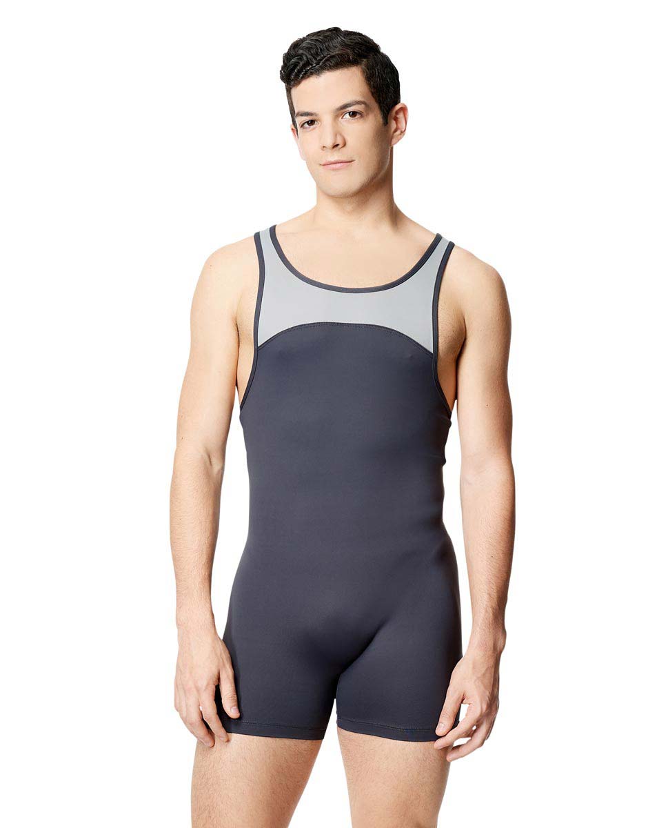 Mens Microfiber Duotone Short Unitard Gabriel DGRE