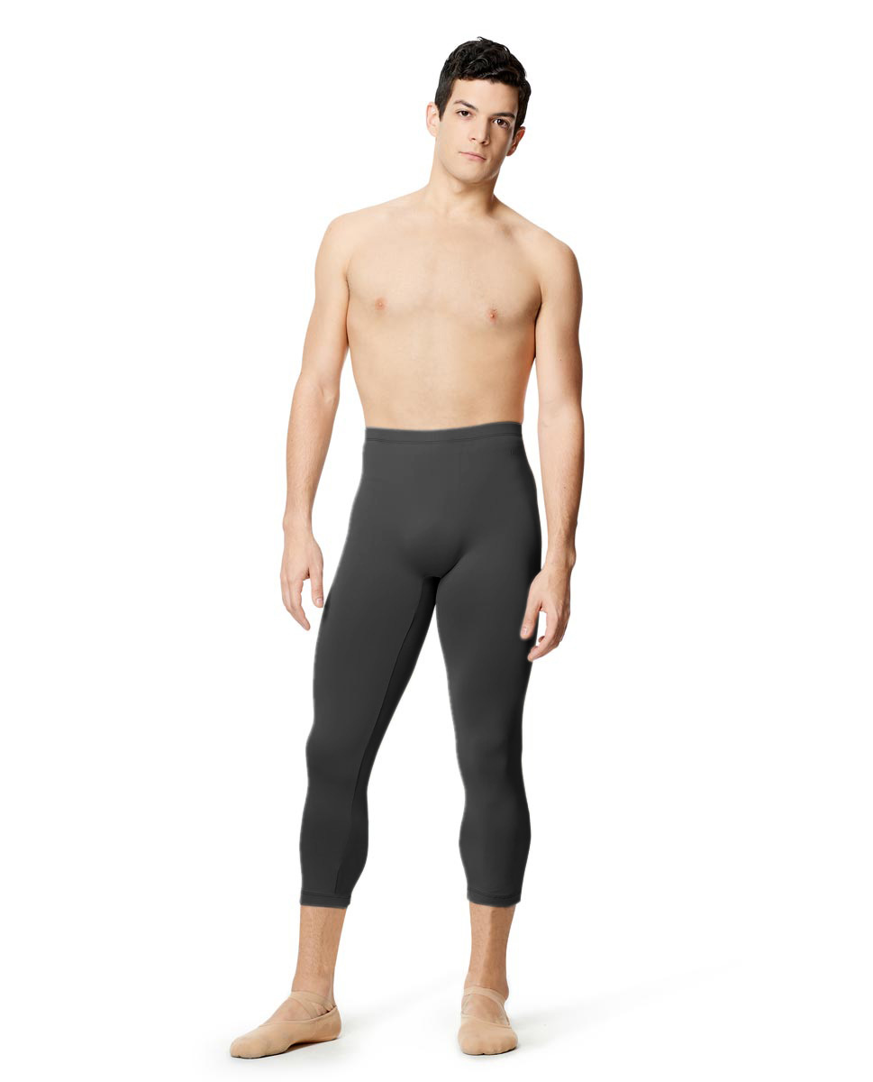 Mens Microfiber Capri Leggings Jerald  DGRE