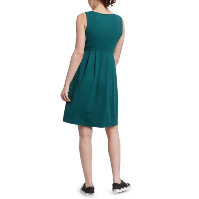 Women's Aster Crossover Dress - Solid Image 36