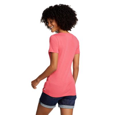 Women's Favorite Short-Sleeve V-Neck T-Shirt Image 341